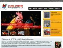 Tablet Screenshot of kishorefarm.com